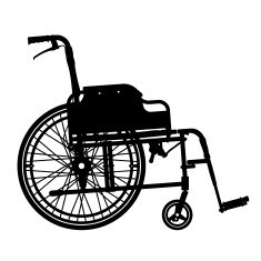 wheelchair side view N3