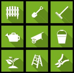 Garden icons N4