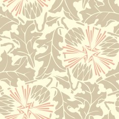 Vintage Seamless floral linen pattern N3
