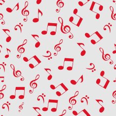 vector illustration music notes