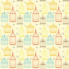 Bird cages pattern