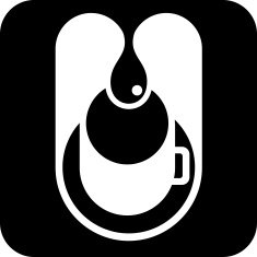 Coffee - vector icon N2