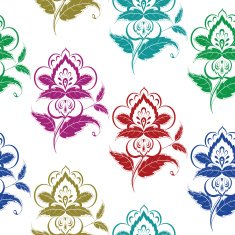 Background abstract flowers N2