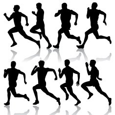 Runners on sprint men N10
