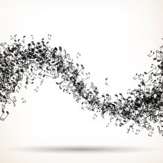 Vector music background N2