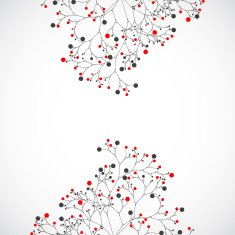Abstract tree Vector background