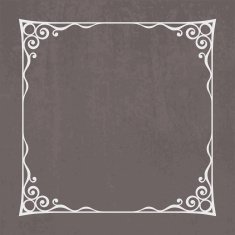 Decorative vintage frame N12