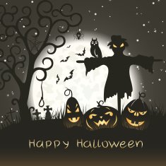 Halloween greeting card N53