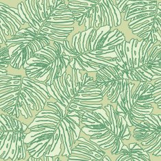 Fern Leaves Spring Ornamental Lacy Seamless Background