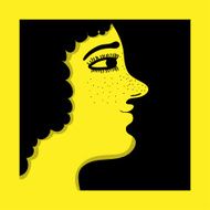 woman with freckles and spots N2