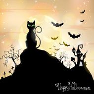 Vector Halloween Background N27