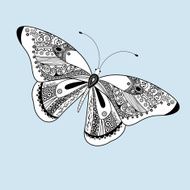 Graphic butterfly