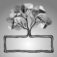 background with a tree N13
