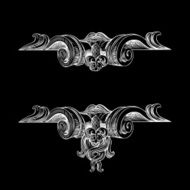 Decorative Vintage Ornate Banner N2