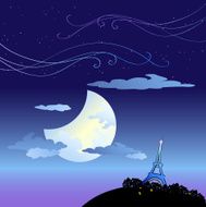 night background N2