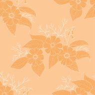 Seamless floral background N343