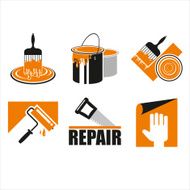 Vector icons repair