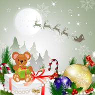 Beautiful Christmas with Santa