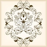 calligraphic elements set N5