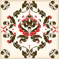 calligraphic elements set N6