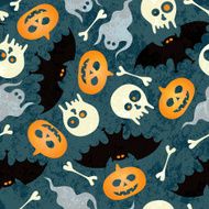 Halloween seamless pattern N67