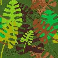 Bright background with leafs N2