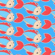 fish with red fins