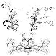 set of patterns and ornaments N2