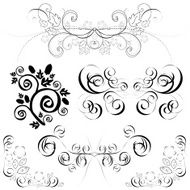 set of patterns and ornaments N3