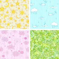 Four Nature backgrounds