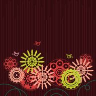 Floral background N1112