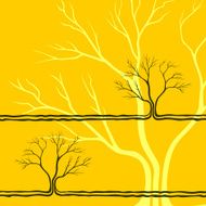 background with a tree N15