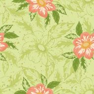 seamless background with flowers dahlia N2