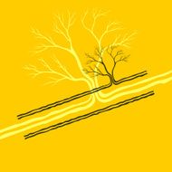 background with a tree N16