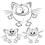 cartoon cats N9