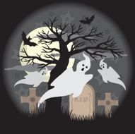 Ghosts in a graveyard