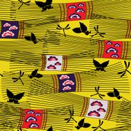 Japan pattern with hay N2
