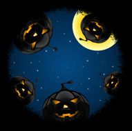 Halloween night background N11