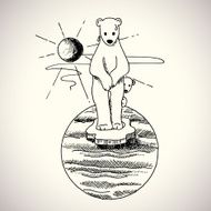 polar bears - stop global warming
