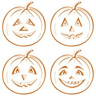 Pumpkin Jack O Lantern N5