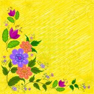 Abstract Flower Background N23