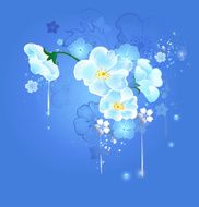 magic white flowers