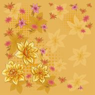 Background flower narcissus