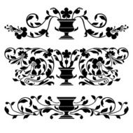 Antique vector ornaments