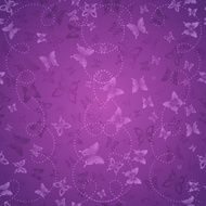 Abstract vector background with butterflies