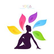 Beautiful Woman Doing Yoga N7