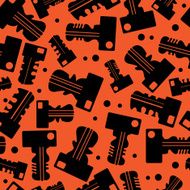 black keys seamless pattern