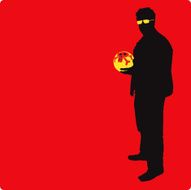 Dodge Ball Champ (vector illustration)