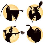 halloween monster set N2