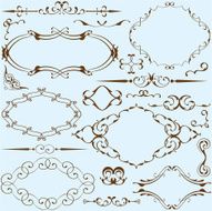 Ornate set